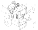 EuroáDecals Diagram and Parts List for SC3305E 70085 Bear Cat Chipper Shredder
